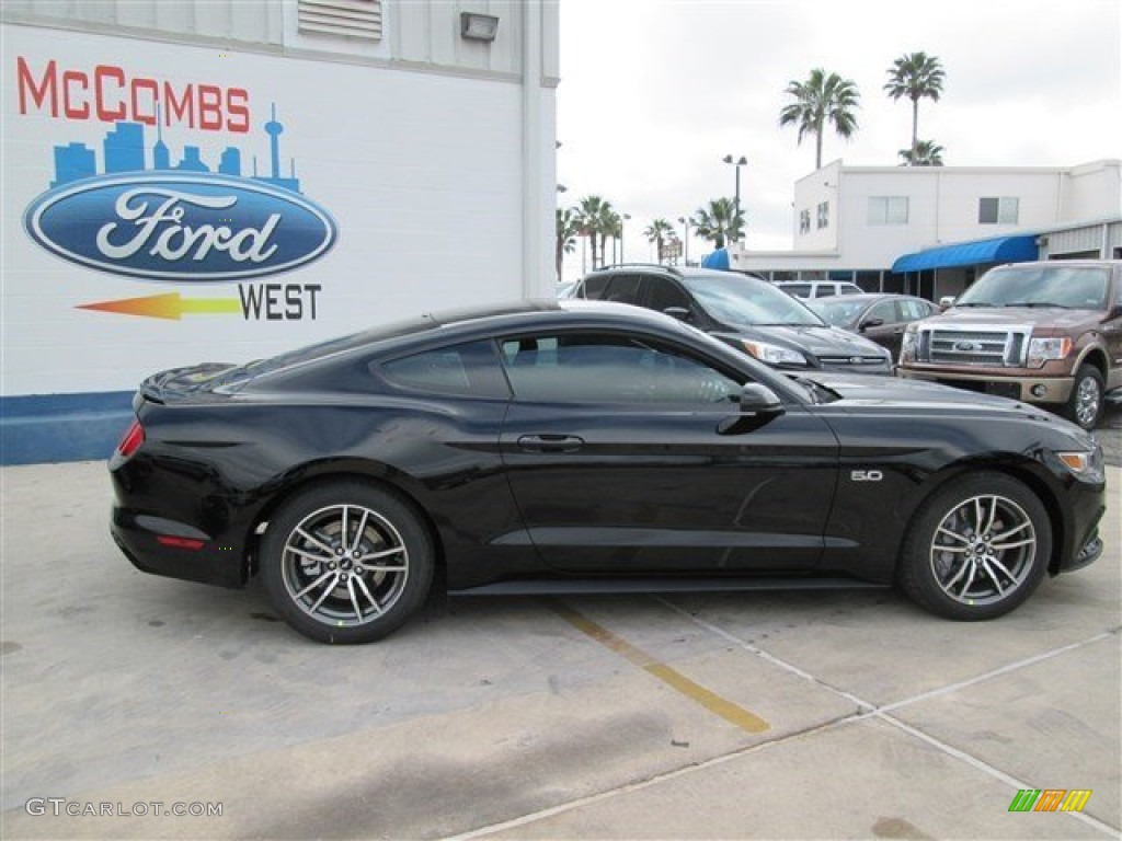 2015 Mustang GT Coupe - Black / Ebony photo #14