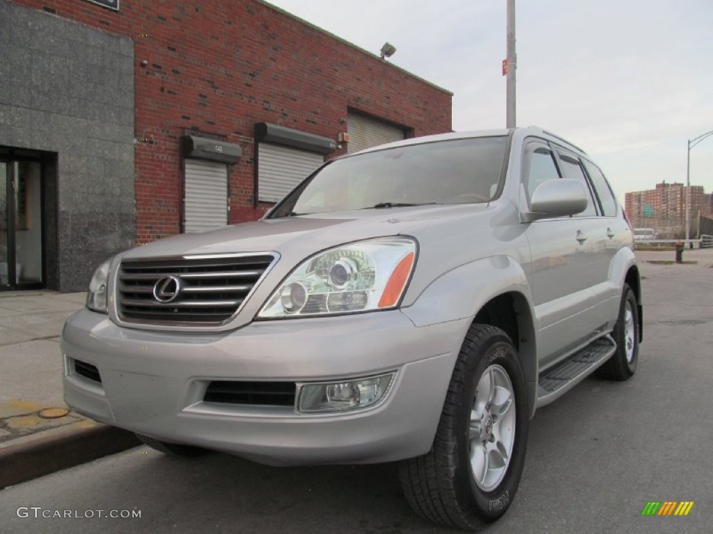2004 GX 470 - Silver Pine Metallic / Dark Gray photo #4