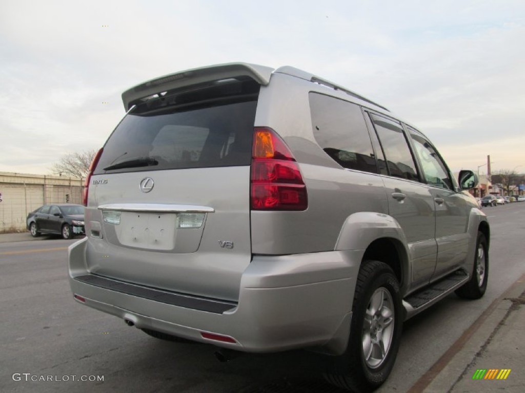 2004 GX 470 - Silver Pine Metallic / Dark Gray photo #8