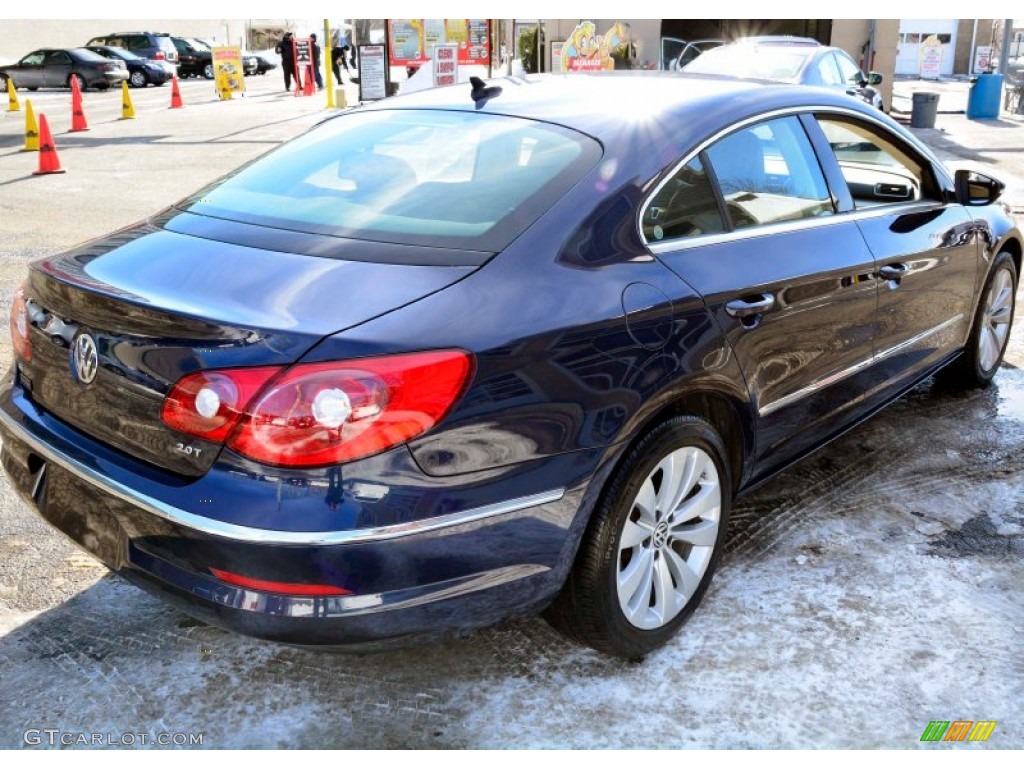 2012 CC Sport - Night Blue Metallic / Black/Cornsilk Beige photo #7