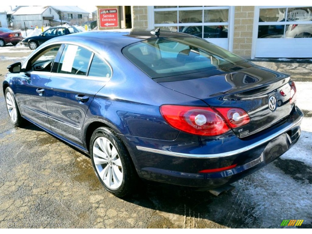 2012 CC Sport - Night Blue Metallic / Black/Cornsilk Beige photo #11