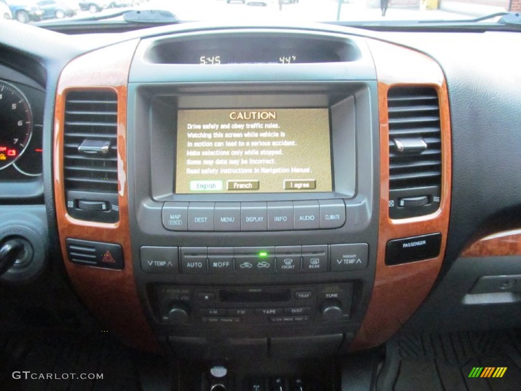 2004 GX 470 - Silver Pine Metallic / Dark Gray photo #43