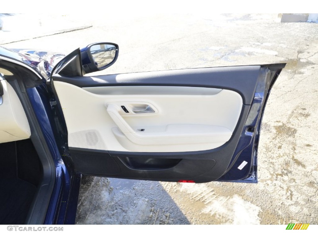 2012 CC Sport - Night Blue Metallic / Black/Cornsilk Beige photo #17