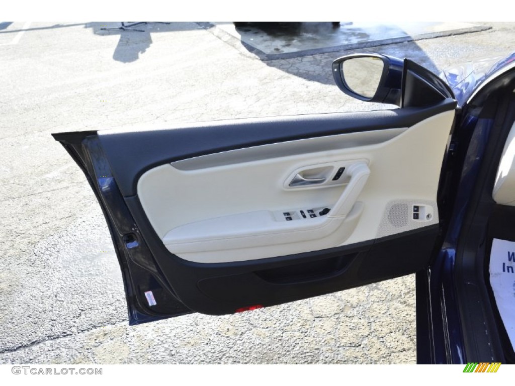 2012 CC Sport - Night Blue Metallic / Black/Cornsilk Beige photo #19