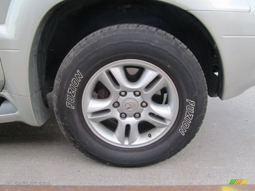 2004 GX 470 - Silver Pine Metallic / Dark Gray photo #59