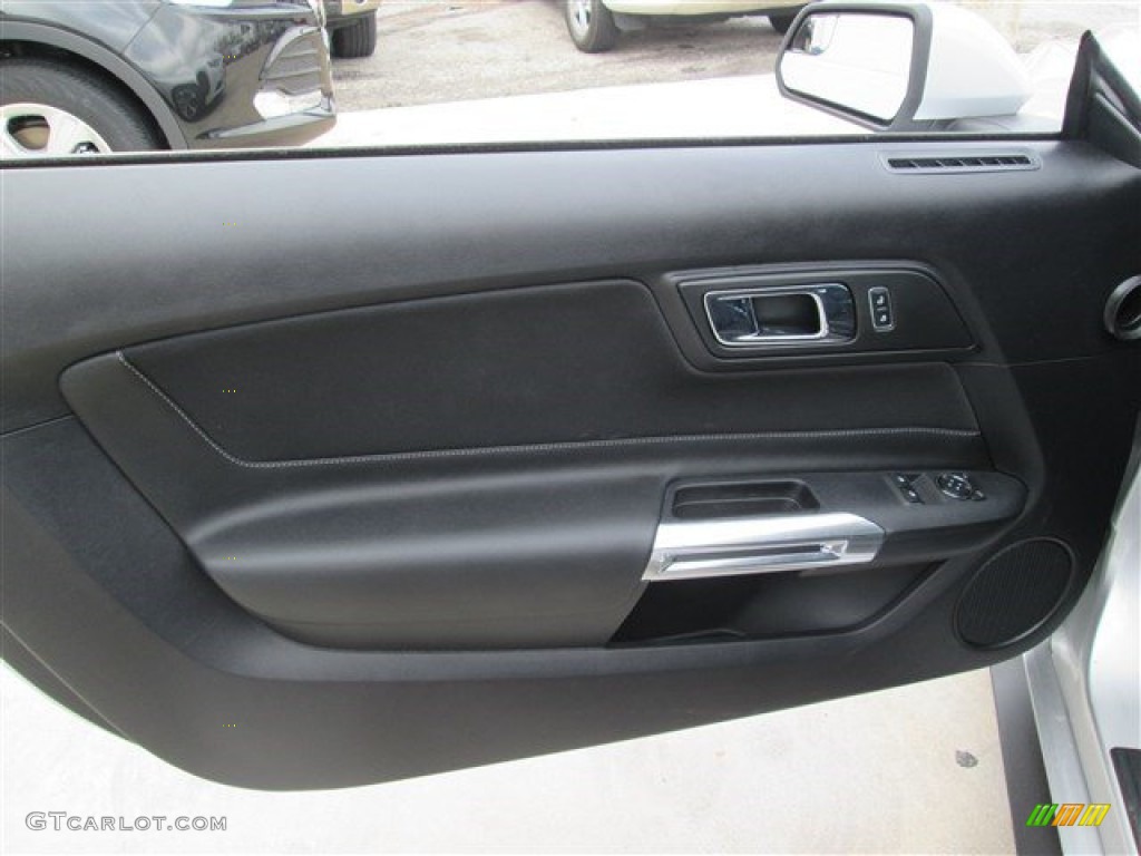 2015 Mustang V6 Coupe - Ingot Silver Metallic / Ebony photo #23