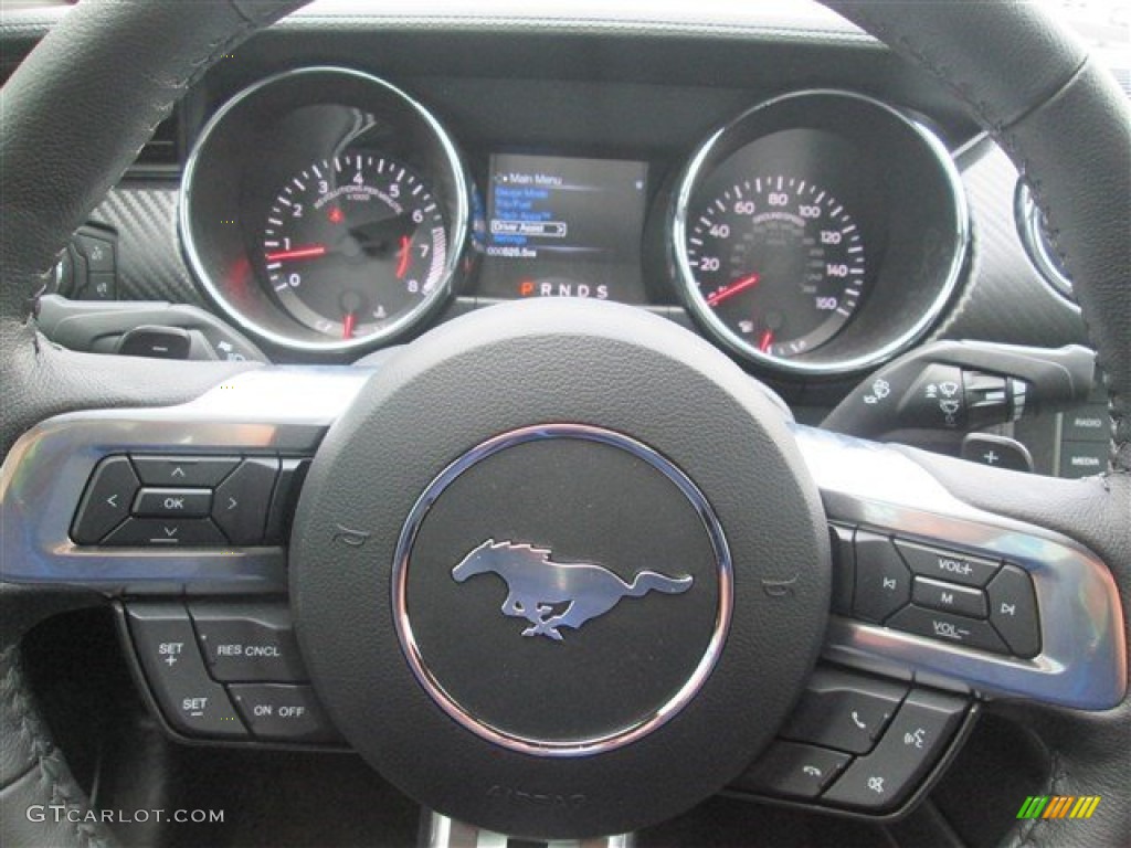 2015 Mustang V6 Coupe - Ingot Silver Metallic / Ebony photo #24