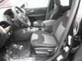 2015 Jeep Cherokee Black Interior Front Seat Photo