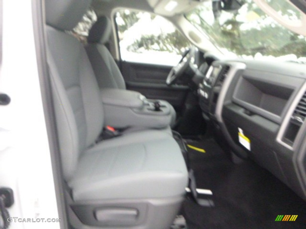 2015 1500 Express Crew Cab 4x4 - Bright White / Black/Diesel Gray photo #12
