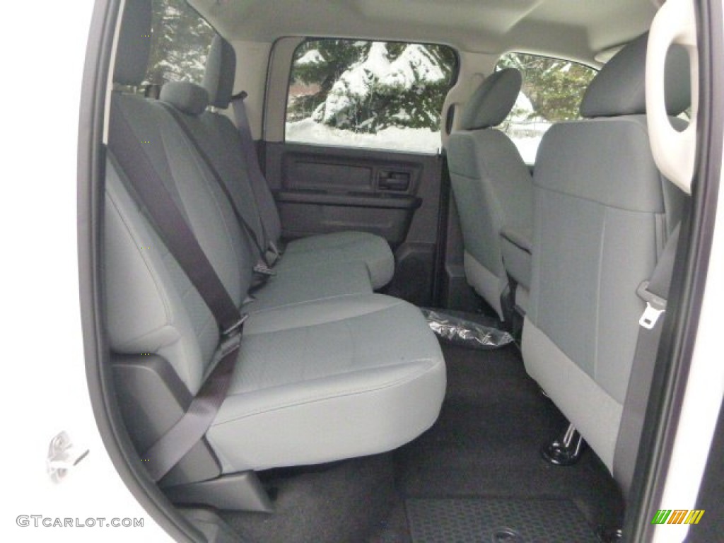 2015 1500 Express Crew Cab 4x4 - Bright White / Black/Diesel Gray photo #13