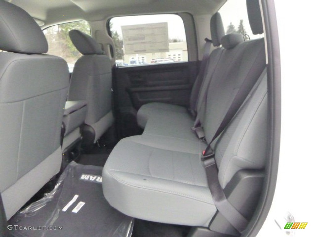 2015 1500 Express Crew Cab 4x4 - Bright White / Black/Diesel Gray photo #14
