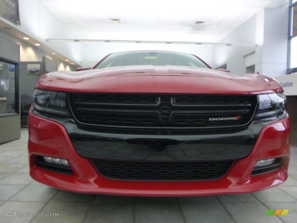 2015 Charger SXT AWD - Redline Red Tri-Coat Pearl / Black/Pearl photo #2