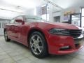 2015 Redline Red Tri-Coat Pearl Dodge Charger SXT AWD  photo #3