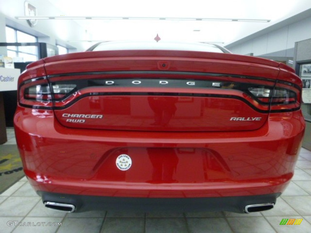 2015 Charger SXT AWD - Redline Red Tri-Coat Pearl / Black/Pearl photo #6