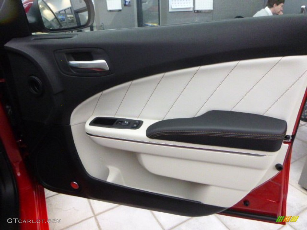2015 Charger SXT AWD - Redline Red Tri-Coat Pearl / Black/Pearl photo #8