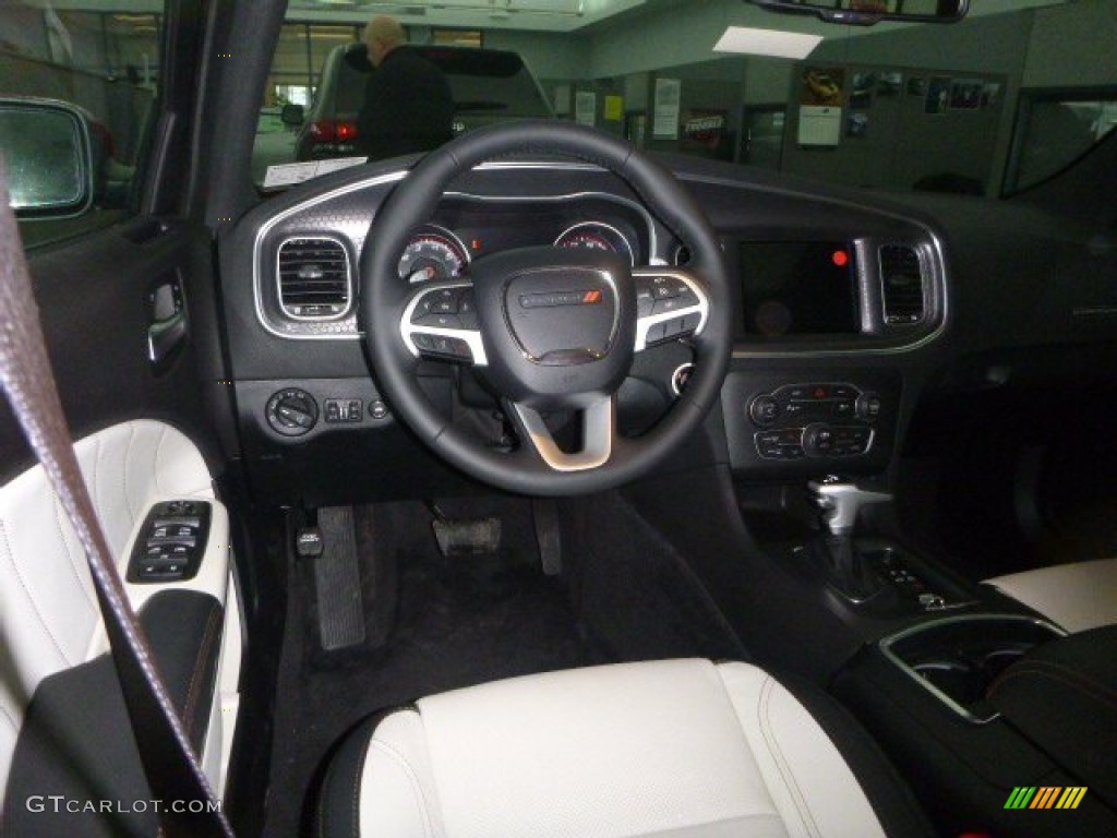 2015 Charger SXT AWD - Redline Red Tri-Coat Pearl / Black/Pearl photo #14