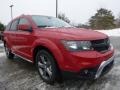 2015 Redline 2 Coat Pearl Dodge Journey Crossroad AWD  photo #8