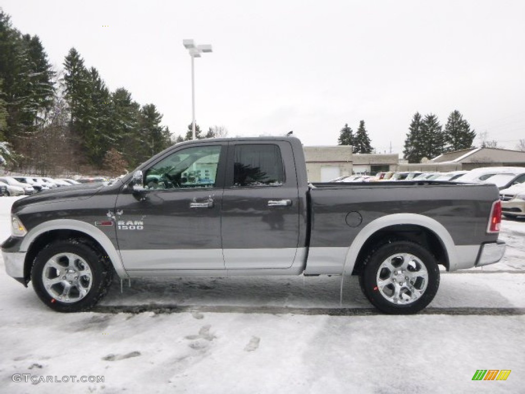 Granite Crystal Metallic 2015 Ram 1500 Laramie Quad Cab 4x4 Exterior Photo #101146397
