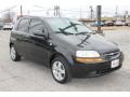 2007 Black Chevrolet Aveo 5 LS Hatchback  photo #2