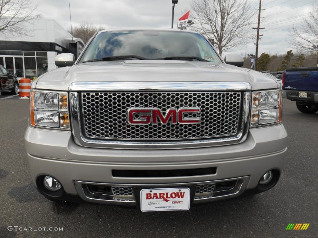 2008 Sierra 1500 Denali Crew Cab AWD - Silver Birch Metallic / Ebony photo #2