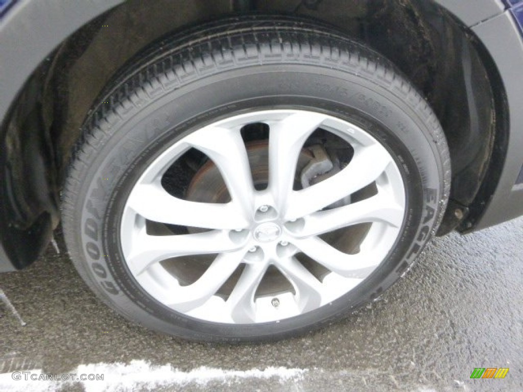 2011 CX-9 Grand Touring AWD - Stormy Blue Mica / Sand photo #7