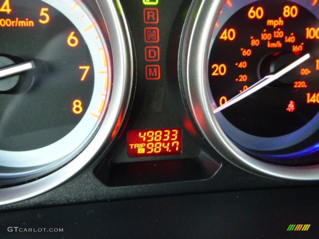 2011 CX-9 Grand Touring AWD - Stormy Blue Mica / Sand photo #17