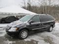 Brilliant Black Crystal Pearl 2007 Chrysler Town & Country Touring
