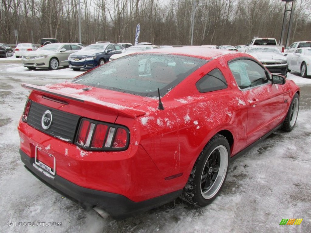 2012 Mustang GT Coupe - Race Red / Brick Red/Cashmere photo #7