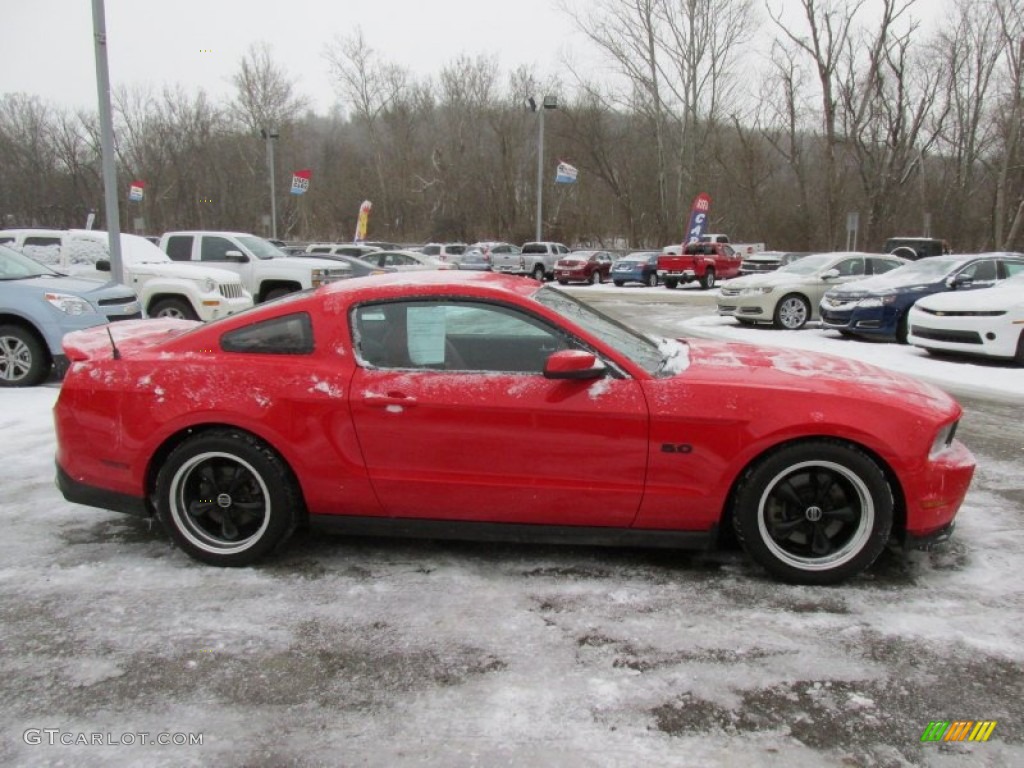 2012 Mustang GT Coupe - Race Red / Brick Red/Cashmere photo #9