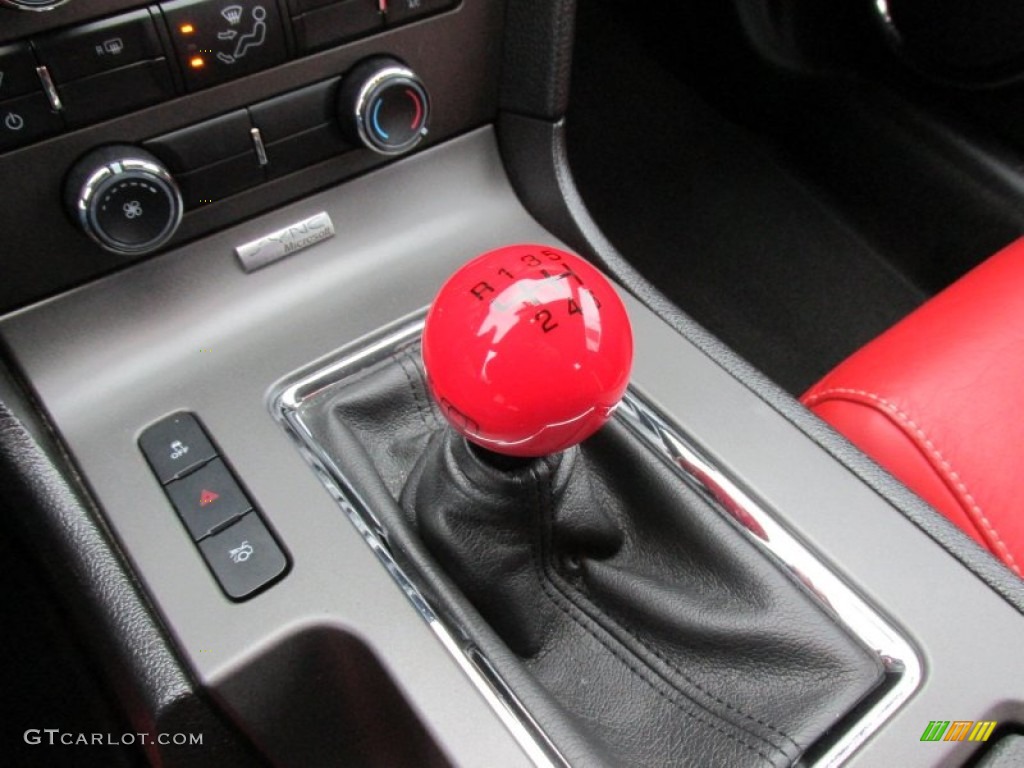 2012 Mustang GT Coupe - Race Red / Brick Red/Cashmere photo #24