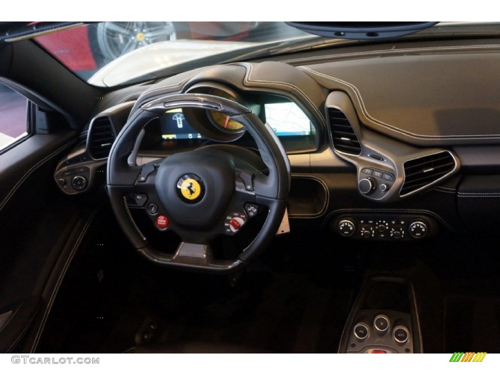 2015 Ferrari 458 Spider Nero Dashboard Photo #101150128