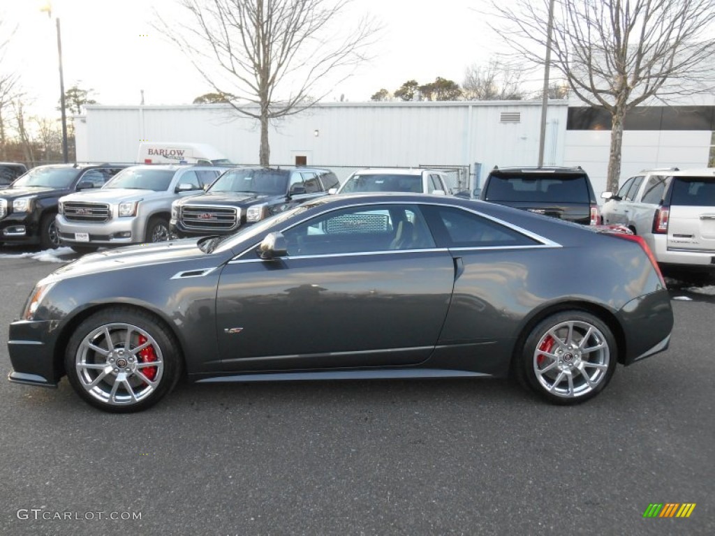 Phantom Gray Metallic 2015 Cadillac CTS V-Coupe Exterior Photo #101150137