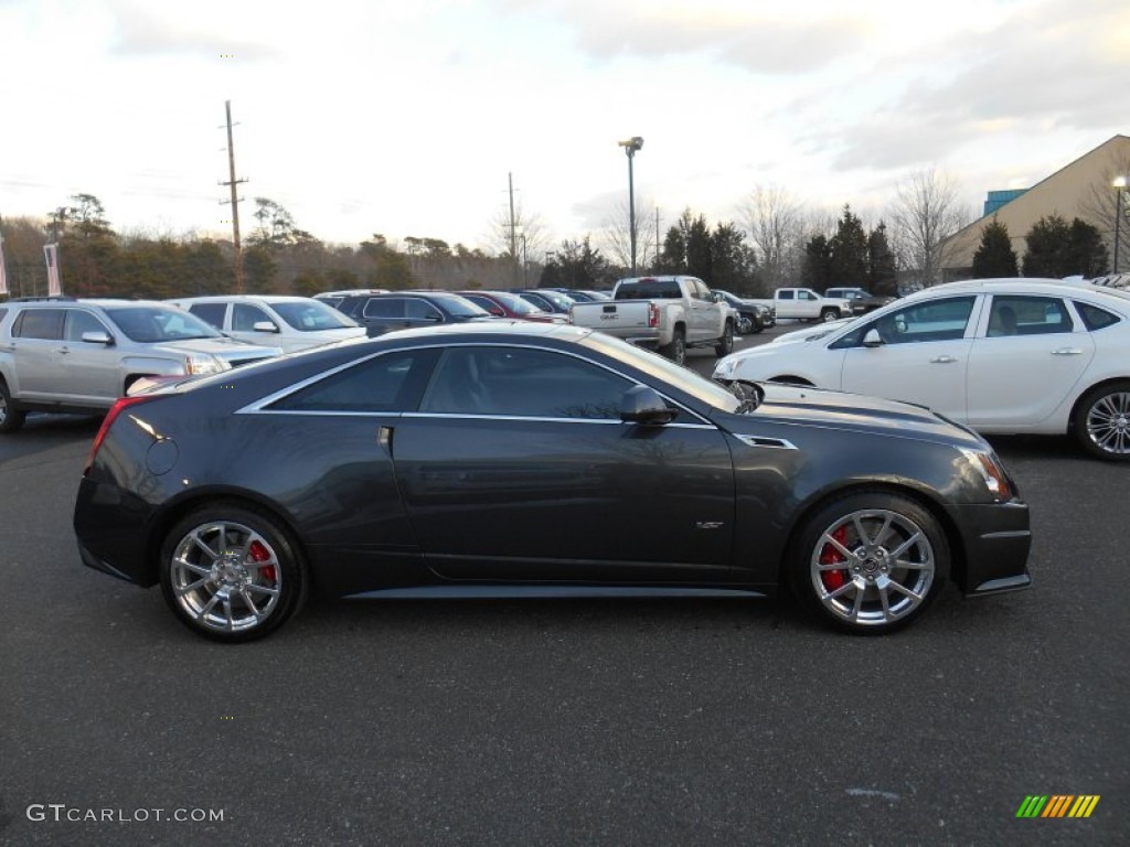 Phantom Gray Metallic 2015 Cadillac CTS V-Coupe Exterior Photo #101150209