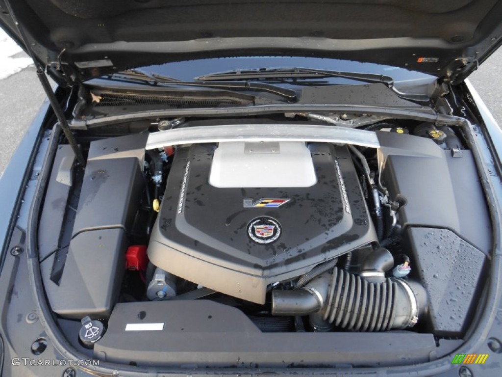 2015 Cadillac CTS V-Coupe 6.2 Liter Supercharged OHV 16-Valve V8 Engine Photo #101150413