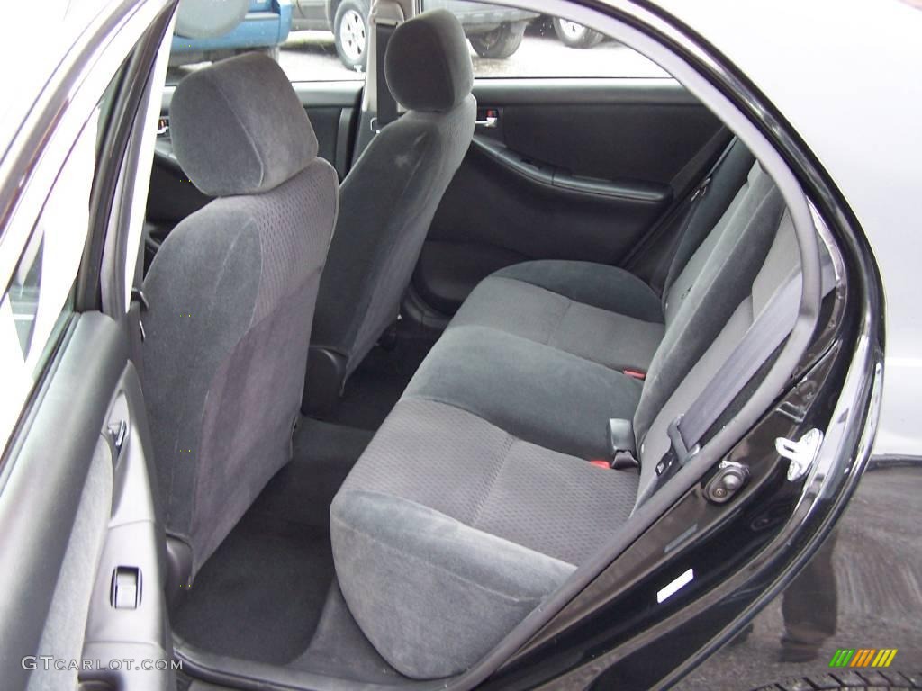 2006 Corolla S - Black Sand Pearl / Dark Charcoal photo #8