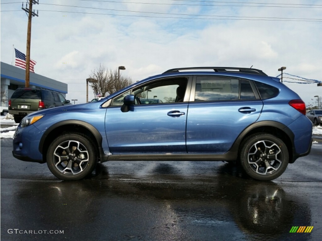 Quartz Blue Pearl 2015 Subaru XV Crosstrek 2.0i Premium Exterior Photo #101151469