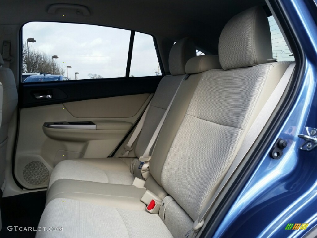 2015 Subaru XV Crosstrek 2.0i Premium Rear Seat Photo #101151556