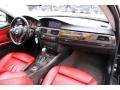 Coral Red/Black Dashboard Photo for 2007 BMW 3 Series #101151966