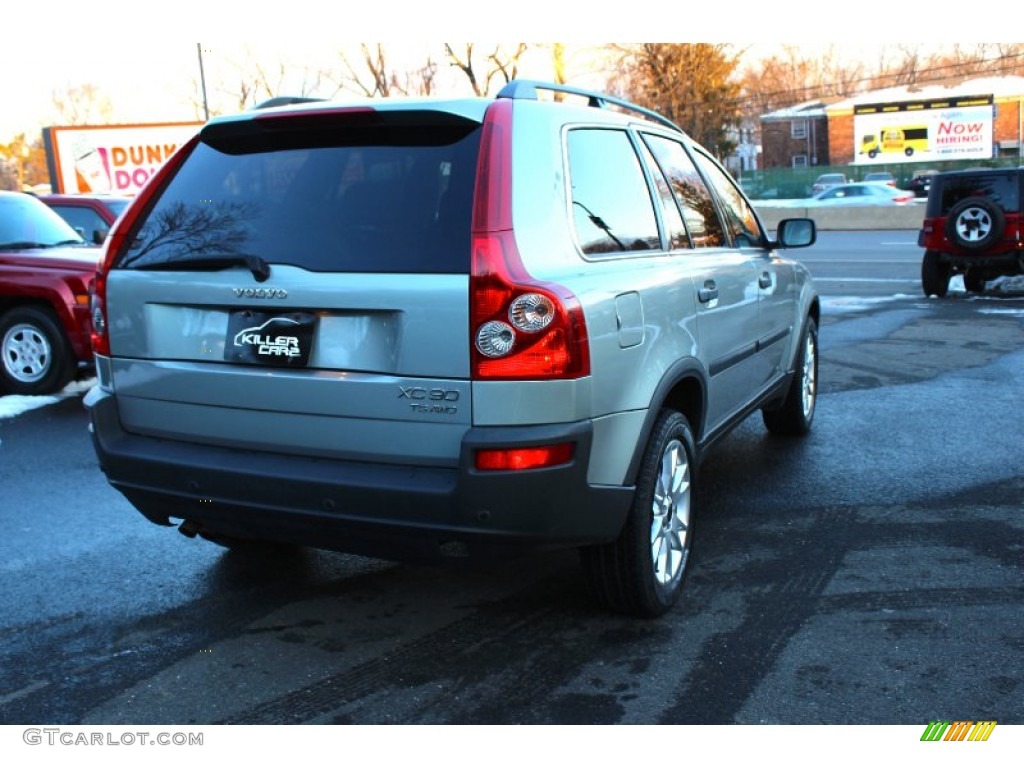 2004 XC90 T6 AWD - Crystal Green Metallic / Taupe/Light Taupe photo #7