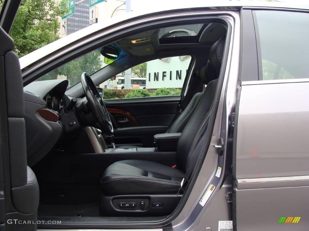 2005 RL 3.5 AWD Sedan - Lakeshore Silver Metallic / Ebony photo #10