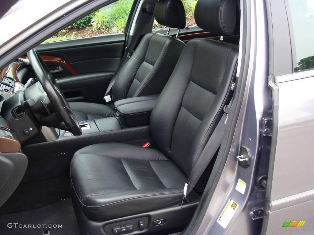 2005 RL 3.5 AWD Sedan - Lakeshore Silver Metallic / Ebony photo #14