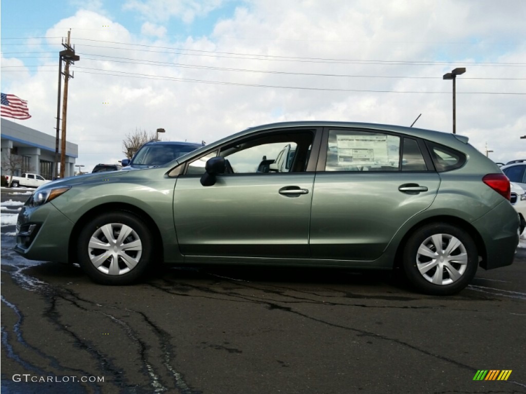 Jasmine Green Metallic 2015 Subaru Impreza 2.0i 5 Door Exterior Photo #101153281