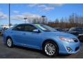 Clearwater Blue Metallic 2012 Toyota Camry Hybrid XLE Exterior