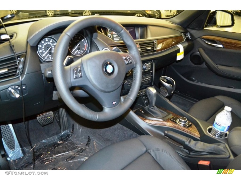 Black Interior 2015 BMW X1 xDrive35i Photo #101154412