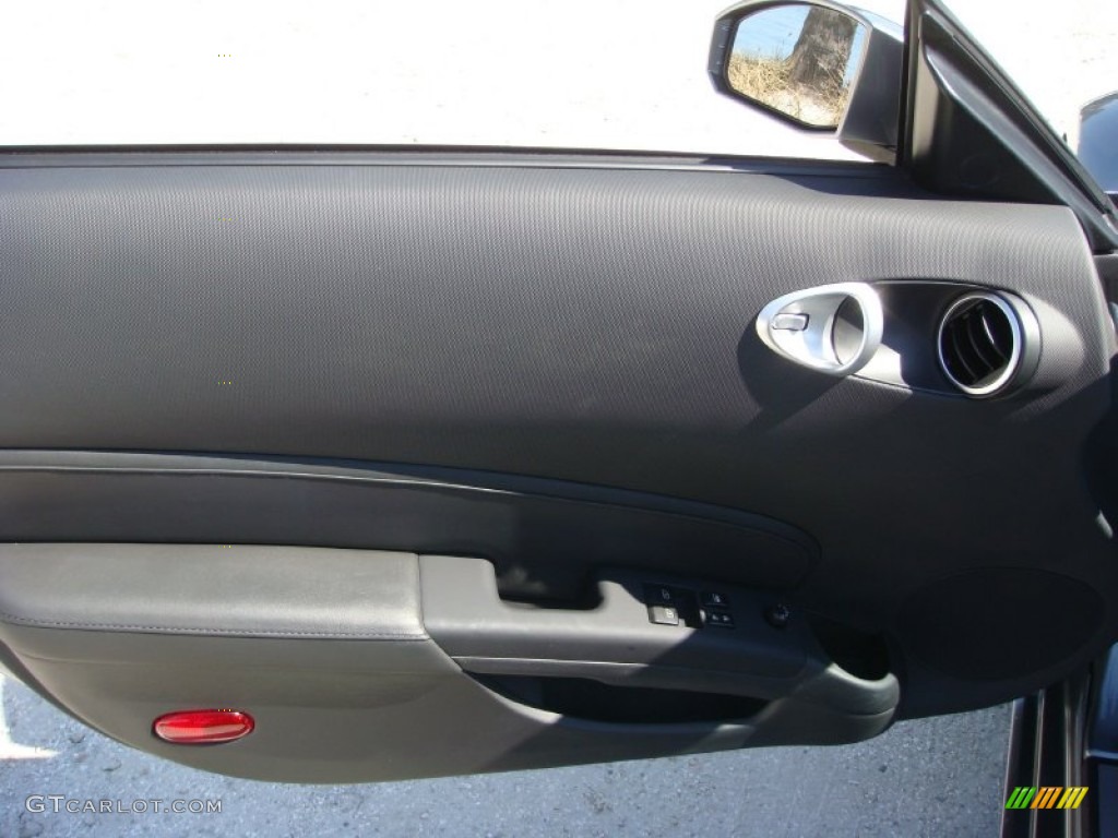 2006 350Z Touring Roadster - Silverstone Metallic / Charcoal Leather photo #13