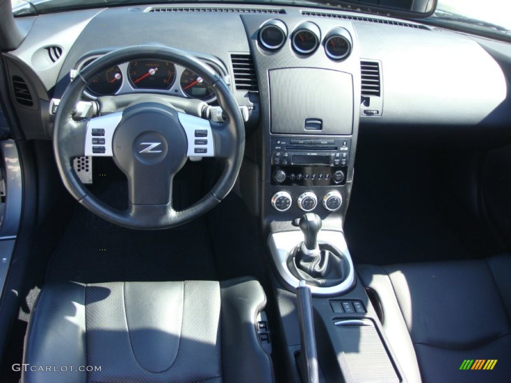 2006 350Z Touring Roadster - Silverstone Metallic / Charcoal Leather photo #14