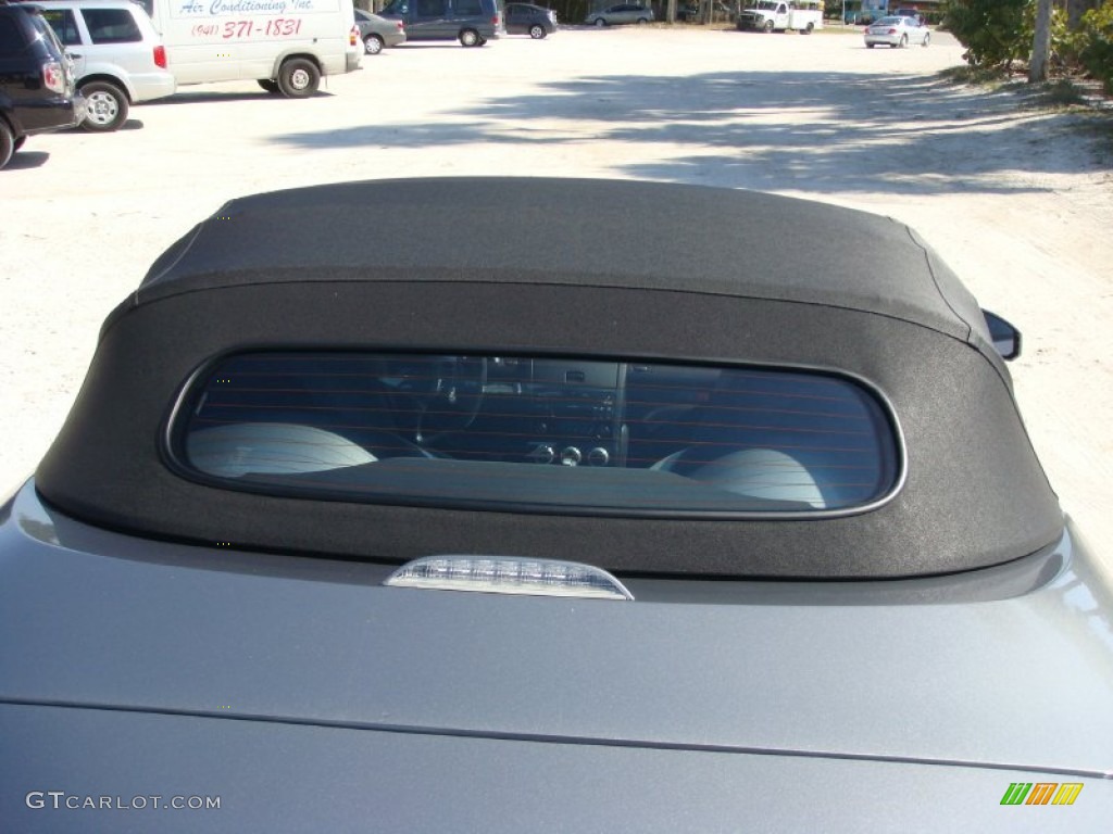 2006 350Z Touring Roadster - Silverstone Metallic / Charcoal Leather photo #22