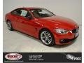 Melbourne Red Metallic 2015 BMW 4 Series 428i Coupe
