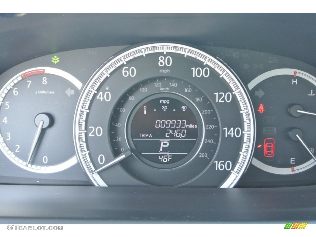 2014 Accord EX-L V6 Sedan - Champagne Frost Pearl / Ivory photo #18