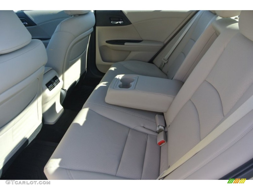 2014 Accord EX-L V6 Sedan - Champagne Frost Pearl / Ivory photo #19